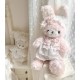 Sheep Puff Bunny 3Way Bag(Reservation/2 Colours/Full Payment Without Shipping)